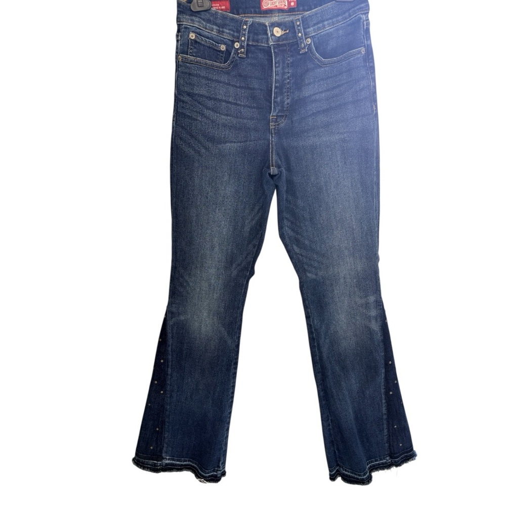 Lucky Stevie High Rise Flare Women's Blue Jeans